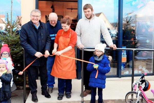 inauguration du magasin la ferme rottmattt à sand